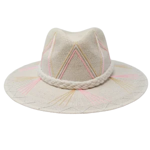 Pretty in Pink Palm Hat | Exclusive Handmade Hat by Corazon Playero